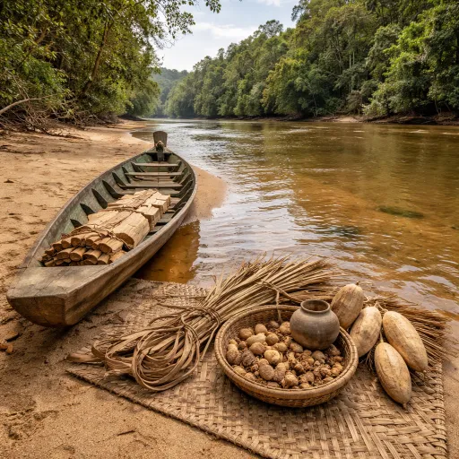 Pirogue motorisée sur l'Approuague : la rivière qui apprend à lire la forêt